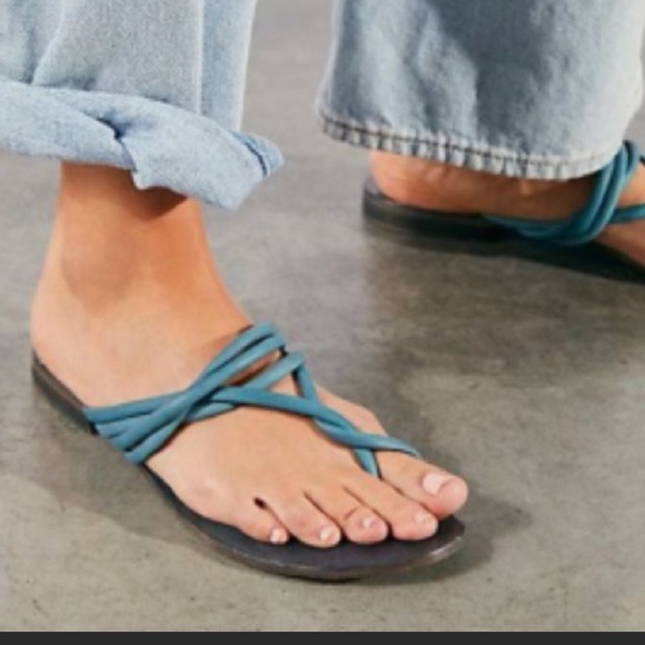 Free People Shoes - Free People Kayla Soft Strappy
Sandals / Pool Blue